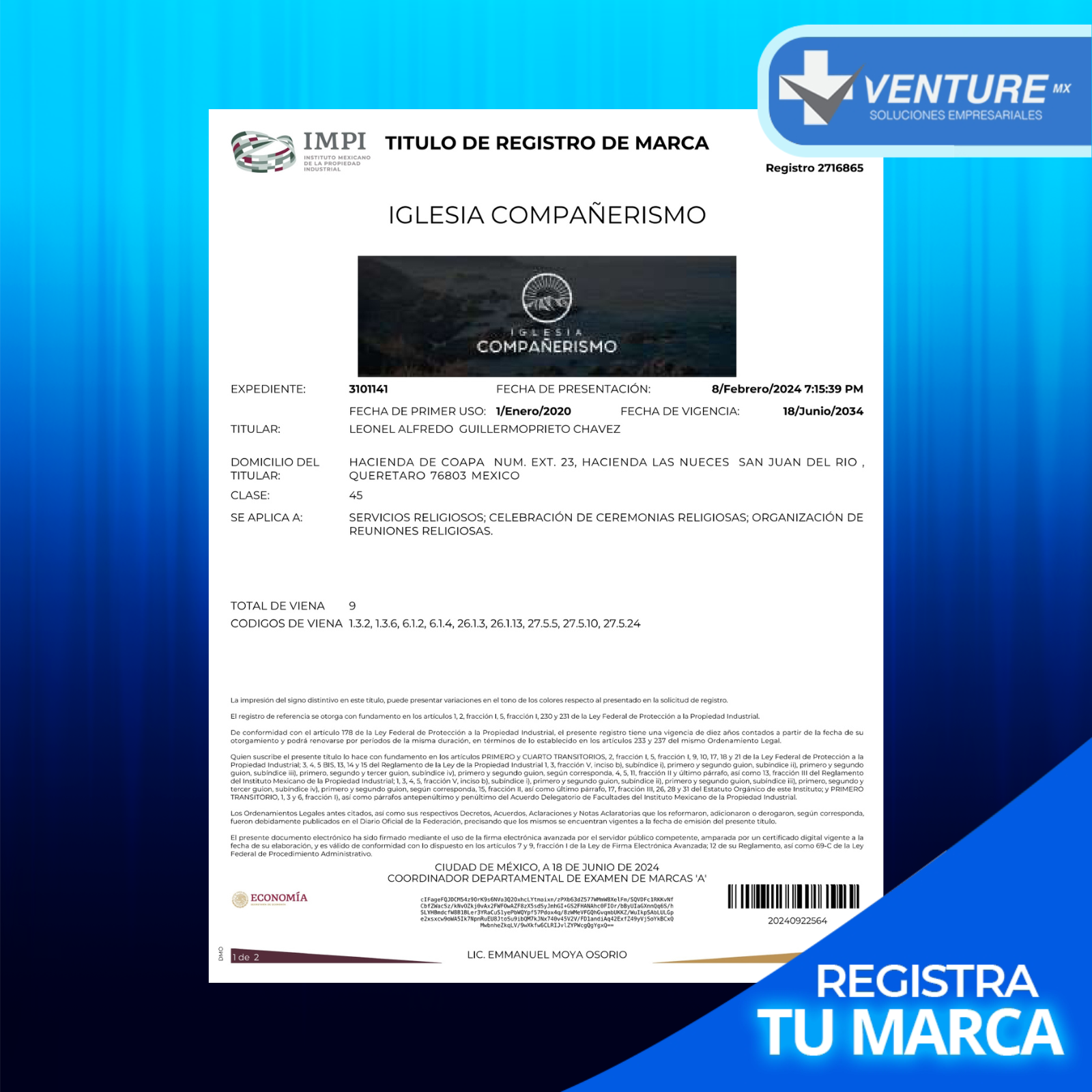 Cliente en San Juan del Río, Queretaro-2024